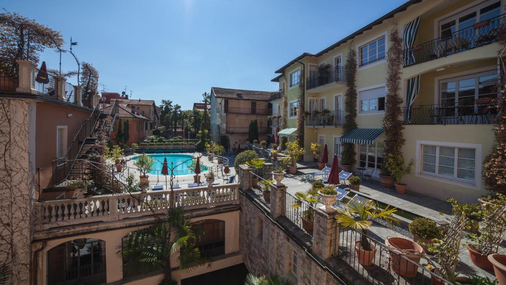 Residenza Dei Fiori Aparthotel Cannero Riviera Kültér fotó