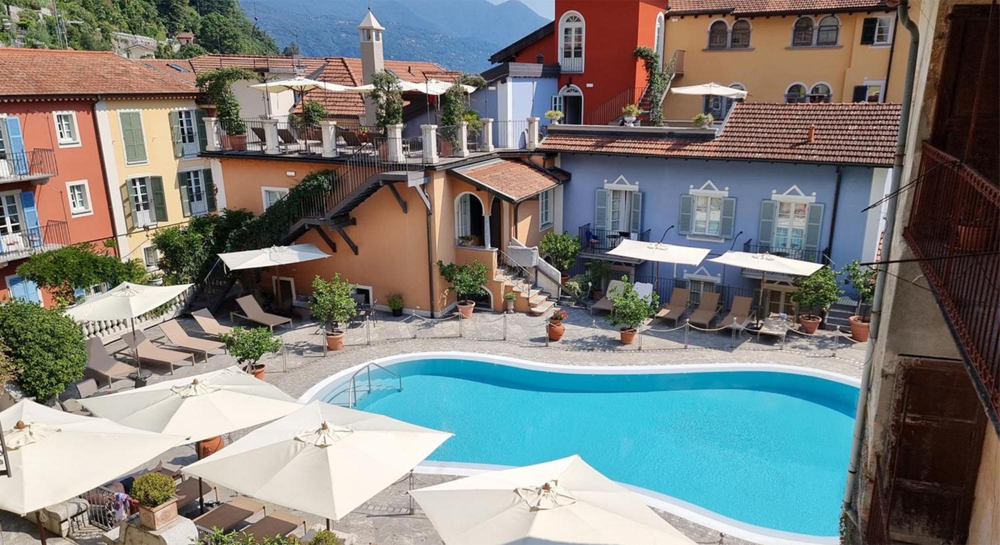Residenza Dei Fiori Aparthotel Cannero Riviera Kültér fotó