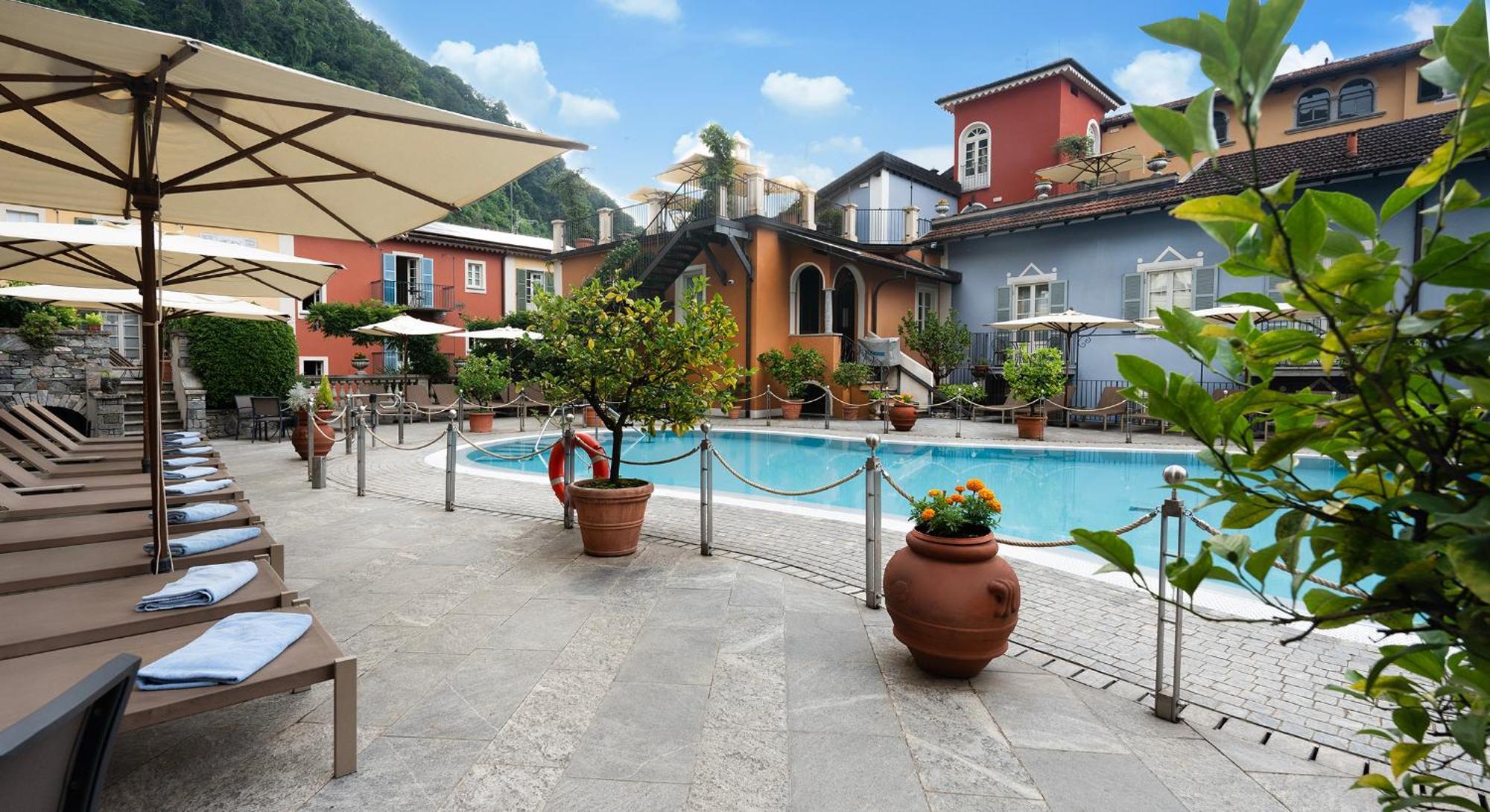 Residenza Dei Fiori Aparthotel Cannero Riviera Kültér fotó